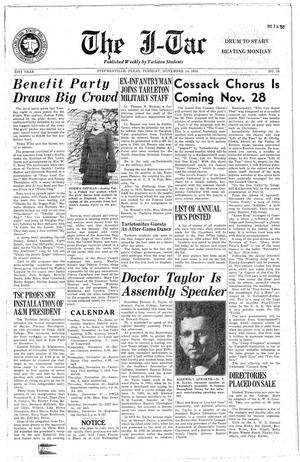 The J-TAC (Stephenville, Tex.), Vol. 31, No. 10, Ed. 1 Tuesday, November 14, 1950
