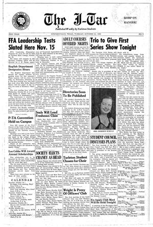 The J-TAC (Stephenville, Tex.), Vol. 33, No. 7, Ed. 1 Tuesday, October 21, 1952