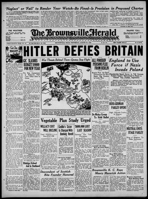 The Brownsville Herald (Brownsville, Tex.), Vol. 48, No. 44, Ed. 1 Wednesday, August 23, 1939