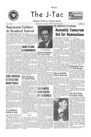 The J-TAC (Stephenville, Tex.), Vol. 35, No. 21, Ed. 1 Tuesday, March 22, 1955