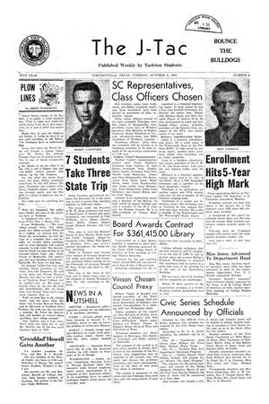 The J-TAC (Stephenville, Tex.), Vol. 36, No. 4, Ed. 1 Tuesday, October 4, 1955
