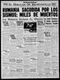 Thumbnail image of item number 1 in: 'El Heraldo De Brownsville (Brownsville, Tex.), Vol. 49, No. 130, Ed. 1 Monday, November 11, 1940'.
