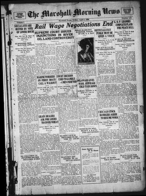 The Marshall Morning News (Marshall, Tex.), Vol. 1, No. 174, Ed. 1 Friday, April 2, 1920