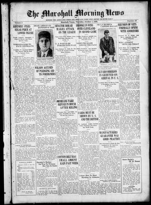 The Marshall Morning News (Marshall, Tex.), Vol. 2, No. 26, Ed. 1 Thursday, October 7, 1920