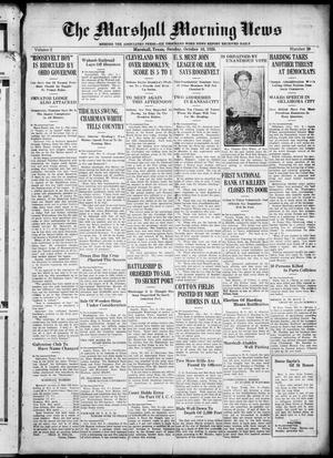 The Marshall Morning News (Marshall, Tex.), Vol. 2, No. 29, Ed. 1 Sunday, October 10, 1920