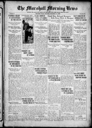 The Marshall Morning News (Marshall, Tex.), Vol. 2, No. 81, Ed. 1 Saturday, December 11, 1920