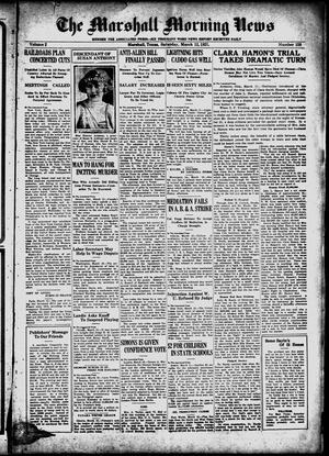 The Marshall Morning News (Marshall, Tex.), Vol. 2, No. 158, Ed. 1 Saturday, March 12, 1921