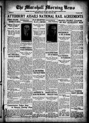 The Marshall Morning News (Marshall, Tex.), Vol. 2, No. 166, Ed. 1 Tuesday, March 22, 1921