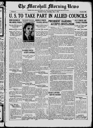 The Marshall Morning News (Marshall, Tex.), Vol. 2, No. 206, Ed. 1 Saturday, May 7, 1921