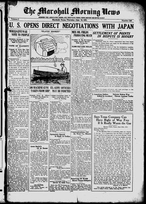 The Marshall Morning News (Marshall, Tex.), Vol. 2, No. 240, Ed. 1 Thursday, June 16, 1921
