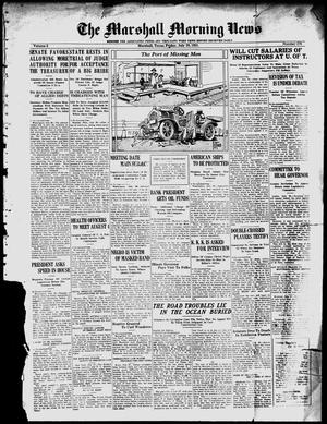 Primary view of object titled 'The Marshall Morning News (Marshall, Tex.), Vol. 2, No. 276, Ed. 1 Friday, July 29, 1921'.