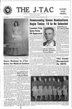 The J-TAC (Stephenville, Tex.), Vol. 39, No. 5, Ed. 1 Tuesday, October 13, 1959