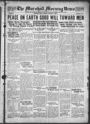 The Marshall Morning News (Marshall, Tex.), Vol. 3, No. 131, Ed. 1 Tuesday, February 7, 1922