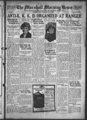 The Marshall Morning News (Marshall, Tex.), Vol. 3, No. 172, Ed. 1 Sunday, March 26, 1922