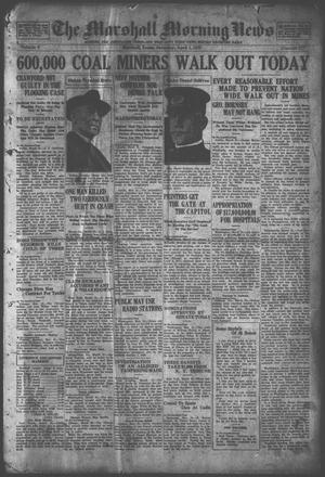 The Marshall Morning News (Marshall, Tex.), Vol. 3, No. 177, Ed. 1 Saturday, April 1, 1922