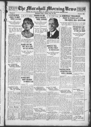 The Marshall Morning News (Marshall, Tex.), Vol. 3, No. 223, Ed. 1 Sunday, May 28, 1922