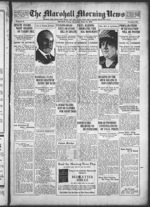 The Marshall Morning News (Marshall, Tex.), Vol. 3, No. 234, Ed. 1 Saturday, June 10, 1922