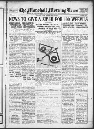 The Marshall Morning News (Marshall, Tex.), Vol. 3, No. 242, Ed. 1 Tuesday, June 20, 1922