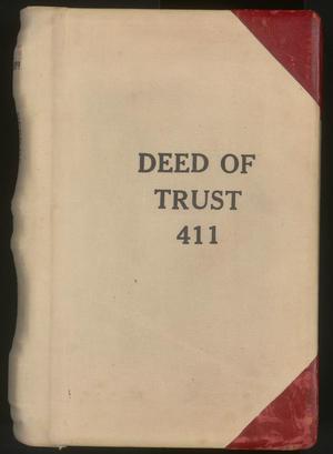 Primary view of object titled 'Travis County Deed Records: Deed Record 411 - Deeds of Trust'.