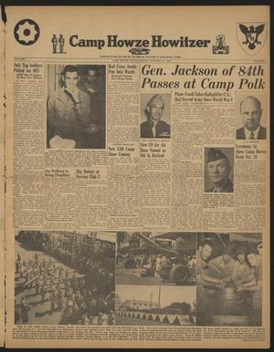 Primary view of object titled 'Camp Howze Howitzer (Camp Howze, Tex.), Vol. 2, No. 9, Ed. 1 Friday, October 15, 1943'.