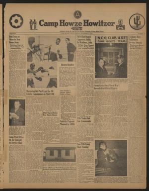 Primary view of object titled 'Camp Howze Howitzer (Camp Howze, Tex.), Vol. 2, No. 16, Ed. 1 Friday, December 3, 1943'.