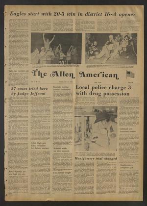 Primary view of object titled 'The Allen American (Allen, Tex.), Vol. 3, No. 14, Ed. 1 Tuesday, October 17, 1972'.
