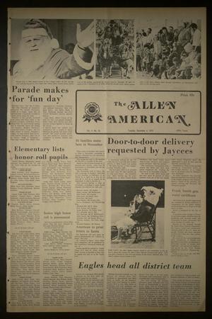 The Allen American (Allen, Tex.), Vol. 4, No. 23, Ed. 1 Tuesday, December 4, 1973