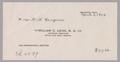 Text: [Bill for Doctor's Visit  from William C. Levin, M. D., Dr., April 1,…