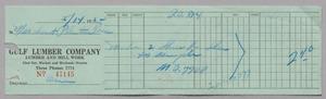 [Gulf Lumber Company Order: May 14, 1952]