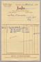 Text: [Invoice for Balance Due to Maison Myro, March 1952]