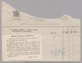 Thumbnail image of item number 3 in: '[Invoice for Leather Toilet Case, March 1952]'.