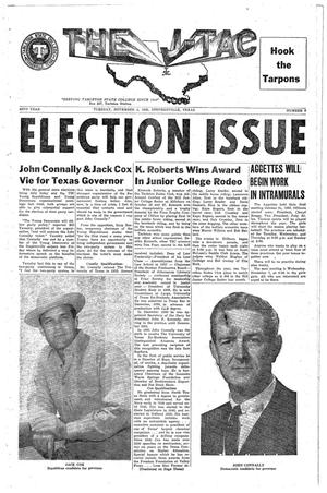 The J-TAC (Stephenville, Tex.), Vol. 42, No. 9, Ed. 1 Tuesday, November 6, 1962