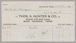 [Invoice for Wood, February 1955]