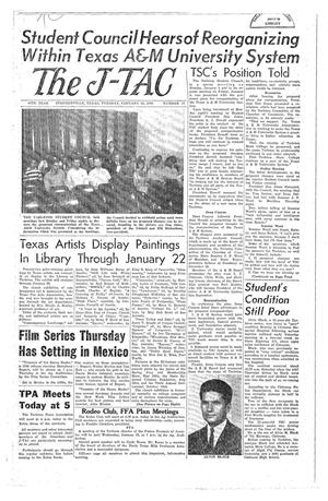The J-TAC (Stephenville, Tex.), Vol. 44, No. 12, Ed. 1 Tuesday, January 12, 1965