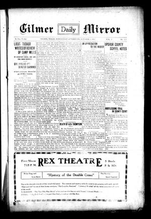 Gilmer Daily Mirror (Gilmer, Tex.), Vol. 2, No. 175, Ed. 1 Wednesday, October 3, 1917