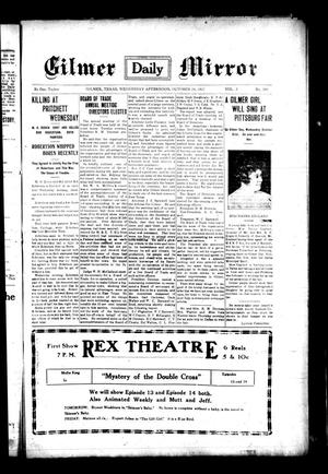 Gilmer Daily Mirror (Gilmer, Tex.), Vol. 2, No. 193, Ed. 1 Wednesday, October 24, 1917