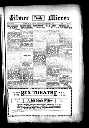 Gilmer Daily Mirror (Gilmer, Tex.), Vol. 2, No. 210, Ed. 1 Tuesday, November 13, 1917