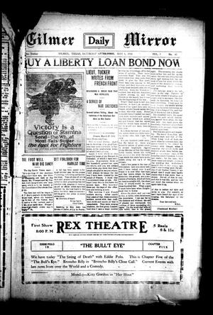 Gilmer Daily Mirror (Gilmer, Tex.), Vol. 3, No. 45, Ed. 1 Saturday, May 4, 1918