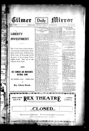 Gilmer Daily Mirror (Gilmer, Tex.), Vol. 3, No. 192, Ed. 1 Wednesday, October 16, 1918