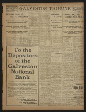 Galveston Tribune. (Galveston, Tex.), Vol. 31, No. 214, Ed. 1 Wednesday, August 2, 1911