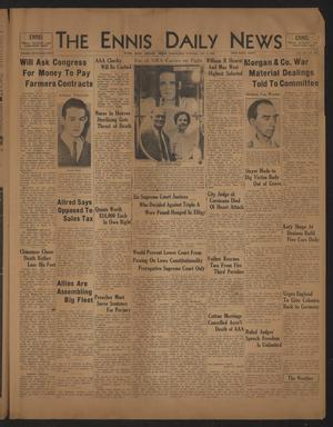 The Ennis Daily News (Ennis, Tex.), Vol. 42, No. 306, Ed. 1 Wednesday, January 8, 1936