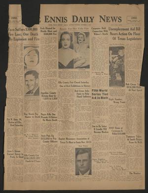 The Ennis Daily News (Ennis, Tex.), Vol. 42, No. 125, Ed. 1 Monday, October 5, 1936