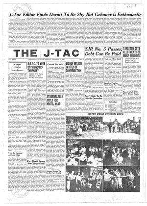 Primary view of object titled 'The J-TAC (Stephenville, Tex.), Vol. 27, No. 11, Ed. 1 Tuesday, November 12, 1946'.