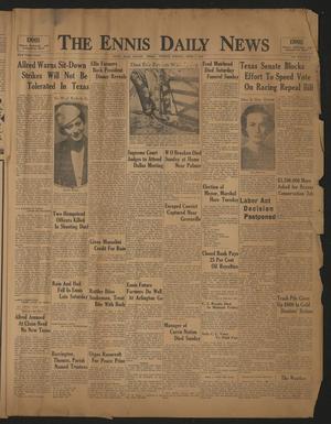 The Ennis Daily News (Ennis, Tex.), Vol. 42, No. 233, Ed. 1 Monday, April 5, 1937