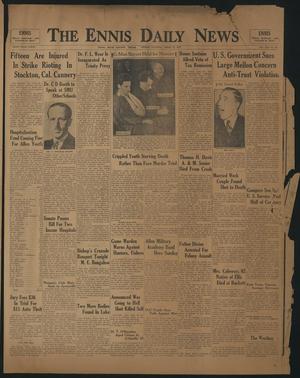 The Ennis Daily News (Ennis, Tex.), Vol. 42, No. 249, Ed. 1 Friday, April 23, 1937