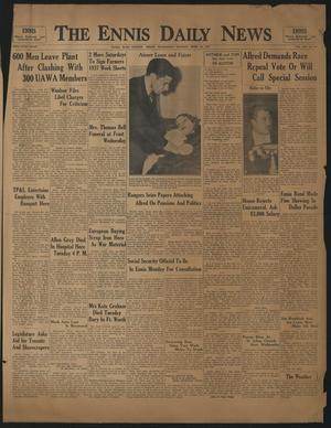 The Ennis Daily News (Ennis, Tex.), Vol. 42, No. 253, Ed. 1 Wednesday, April 28, 1937