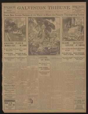 Galveston Tribune. (Galveston, Tex.), Vol. 34, No. 1, Ed. 1 Thursday, November 27, 1913