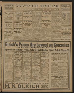 Galveston Tribune. (Galveston, Tex.), Vol. 34, No. 96, Ed. 1 Wednesday, March 18, 1914