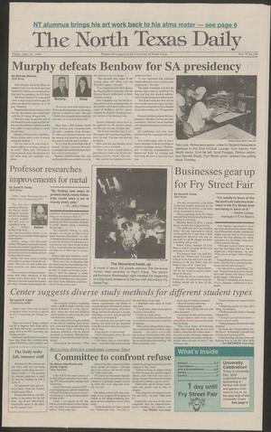 The North Texas Daily (Denton, Tex.), Vol. 76, No. 100, Ed. 1 Friday, April 15, 1994