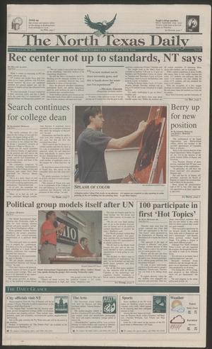 The North Texas Daily (Denton, Tex.), Vol. 80, No. 61, Ed. 1 Friday, January 30, 1998